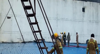 Fire Erupts At Mushroom Cold Storage In UP’s Mainpuri