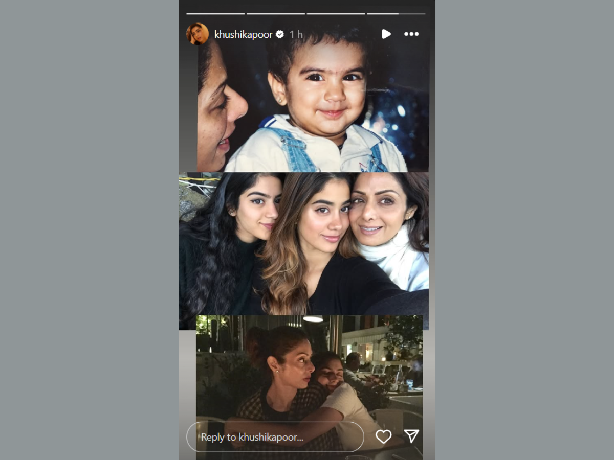 sridevi-remembering-bollywoods-eternal-queen-and-her-timeless-legacy Jahnvi Kapoor With Sridevi (Image Credit: Instagram)