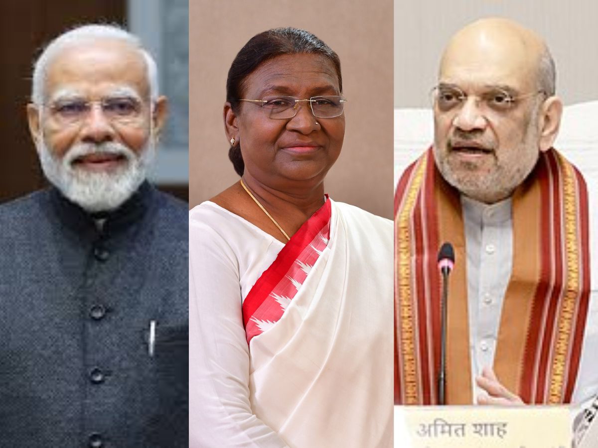 National News -Modi and Amit Shah Meet President Murmu on Same Day; Sparks Political Speculation