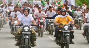Rahul Gandhi Kissed In Public Amid Bike Yatra In Bihar, Slapped, Watch