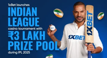 1xBet Launches Indian Casino League Tournament With ₹3 Lakh Prize Pool During IPL 2025