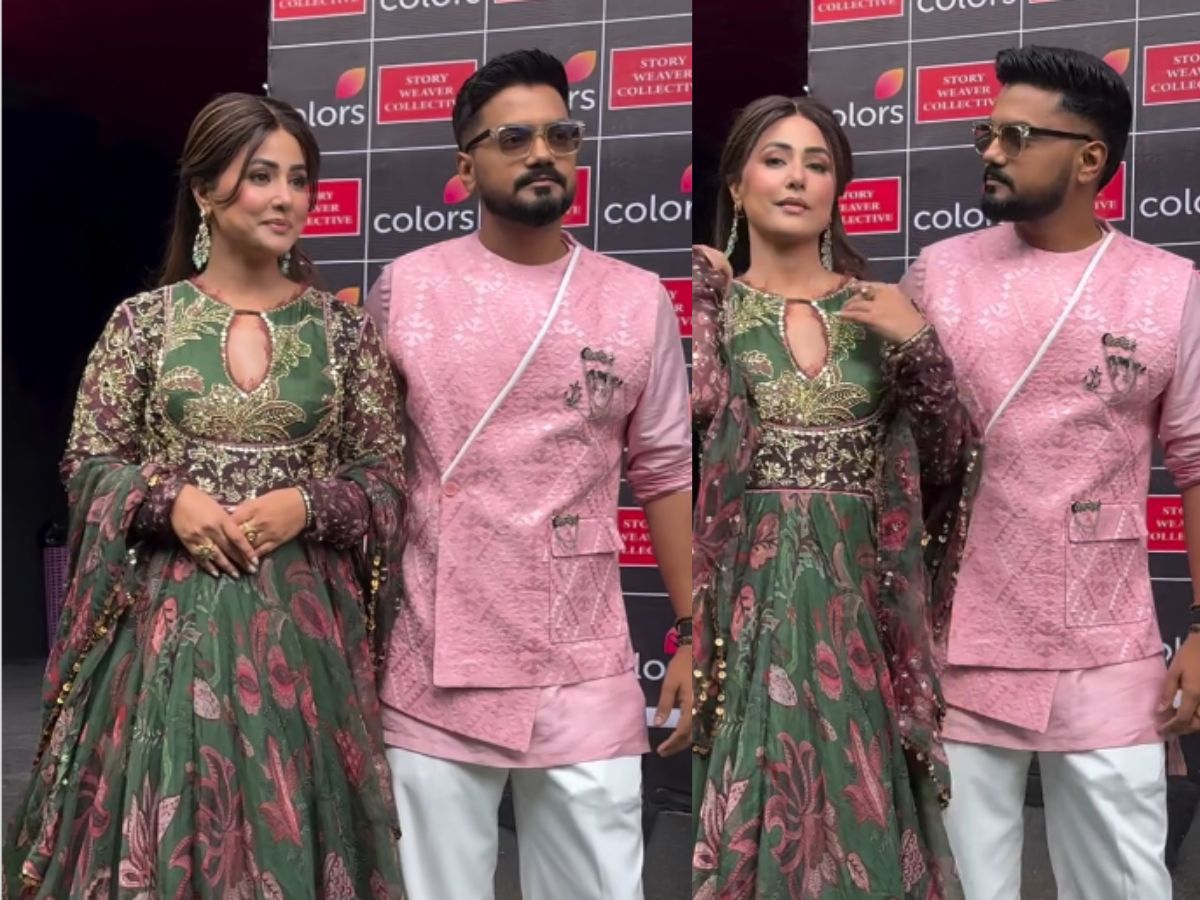 Hina Khan and Rocky Jaiswal