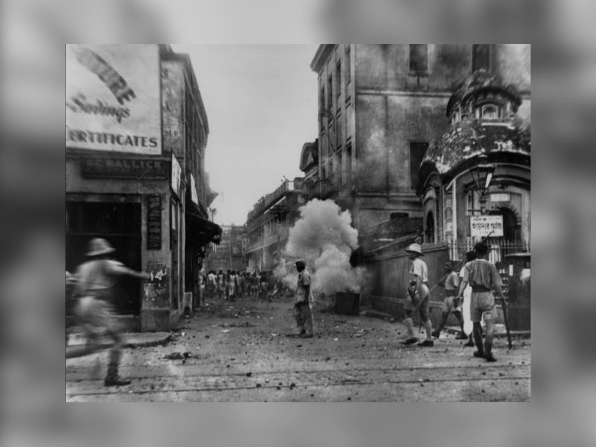 Streets Consumed by Partition Riots