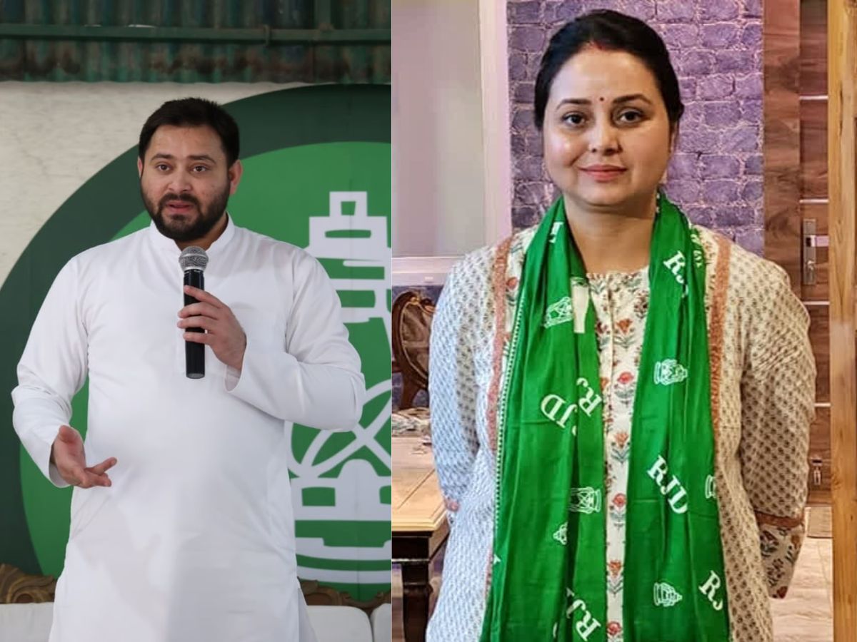 Tejashwi Yadav & Rohini Acharya – Fierce Defenders of Each Other