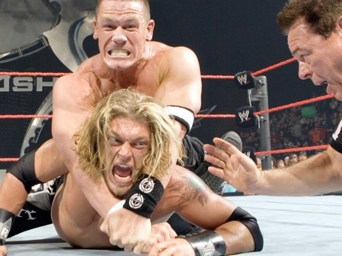 Triple H Vs. John Cena Vs. Edge (Backlash 2006)