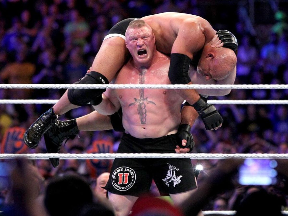 Brock Lesnar Vs. Goldberg (WrestleMania 33)