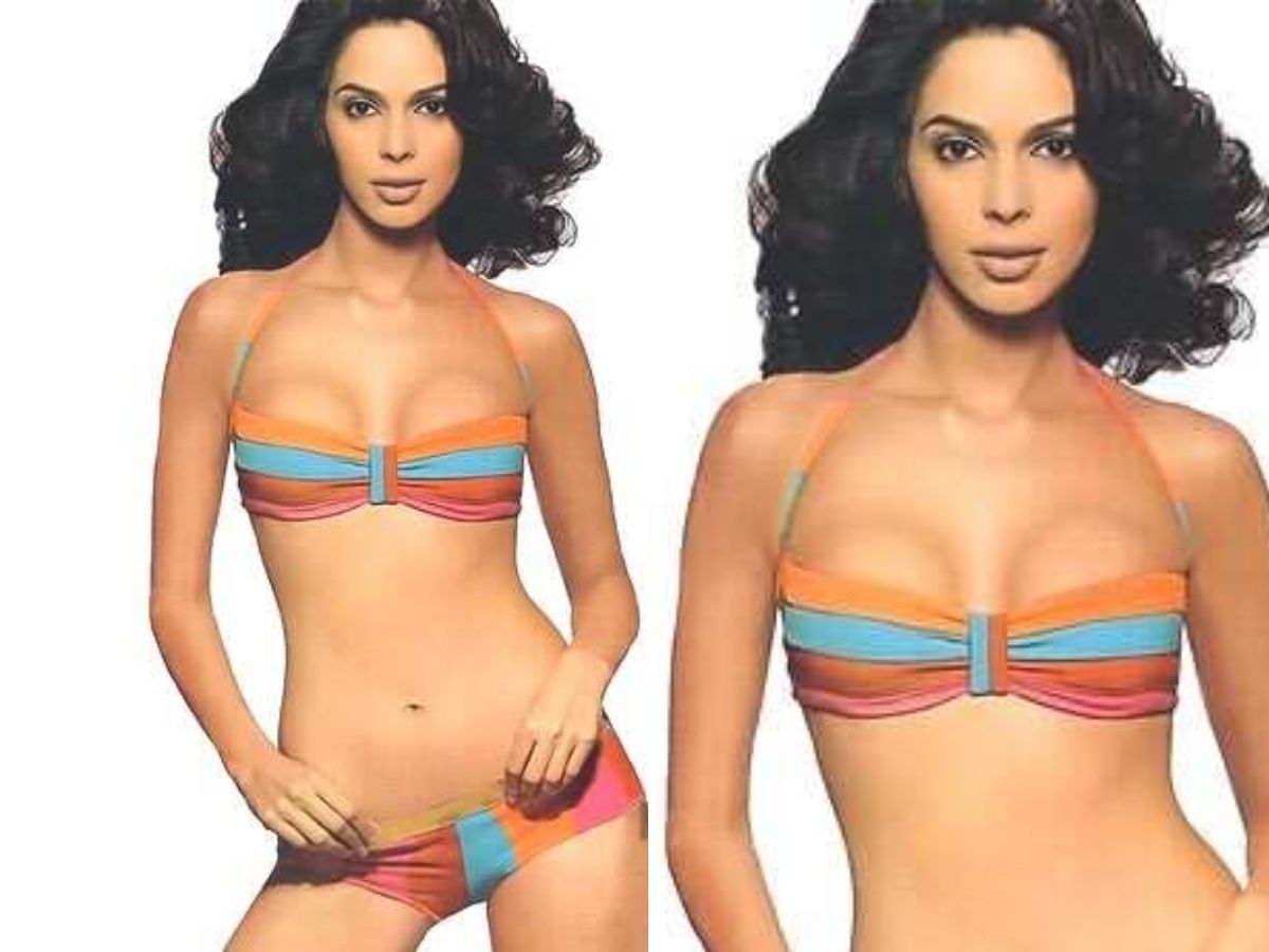 Mallika Sherawat in Boho Bikini