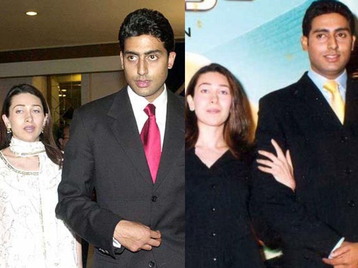 Abhishek Bachchan and Karisma Kapoor