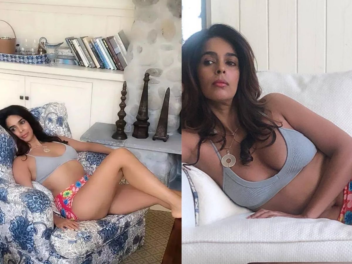 Mallika Sherawat in Comfy Bralette
