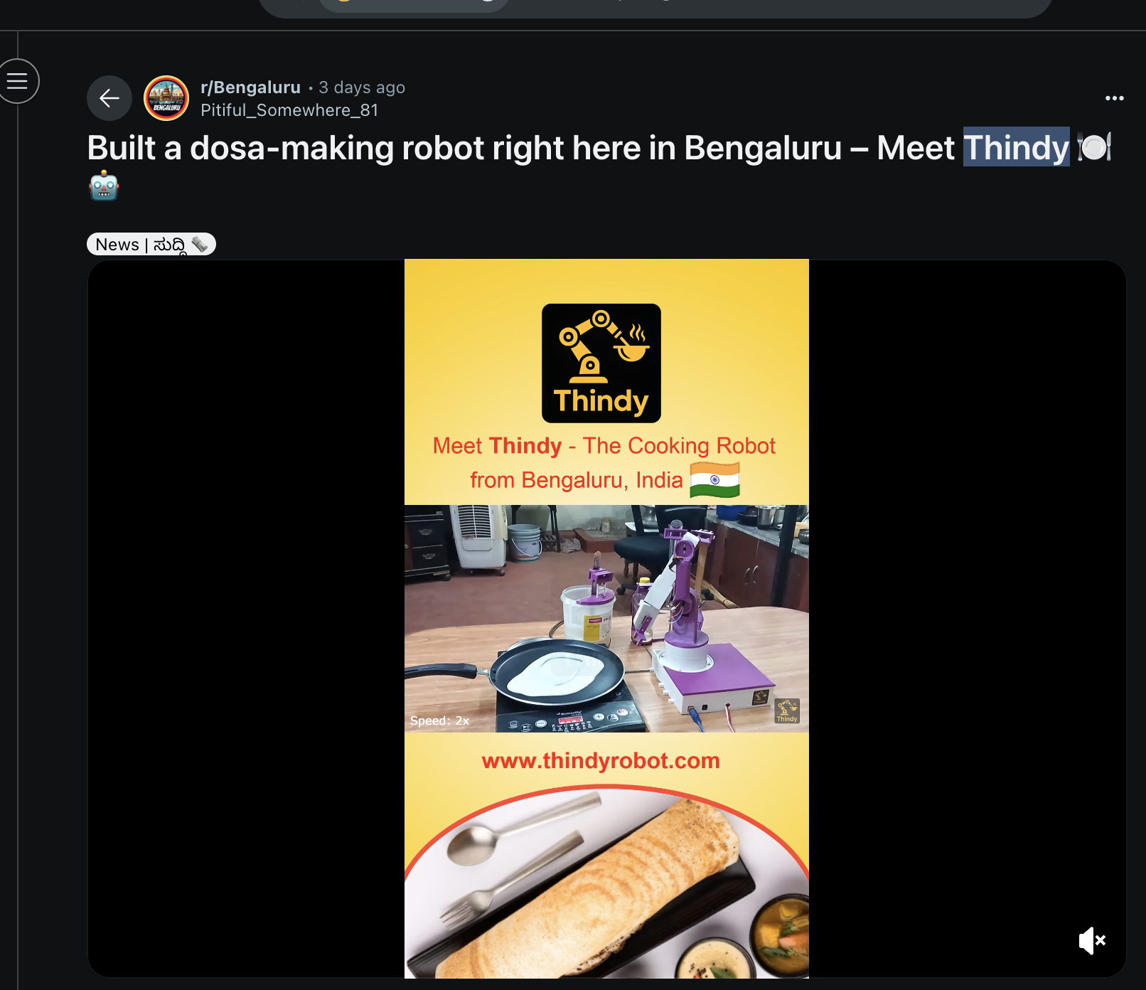 Can A Robot Make Perfect Dosa? Bengaluru Engineer’s Invention Says Yes