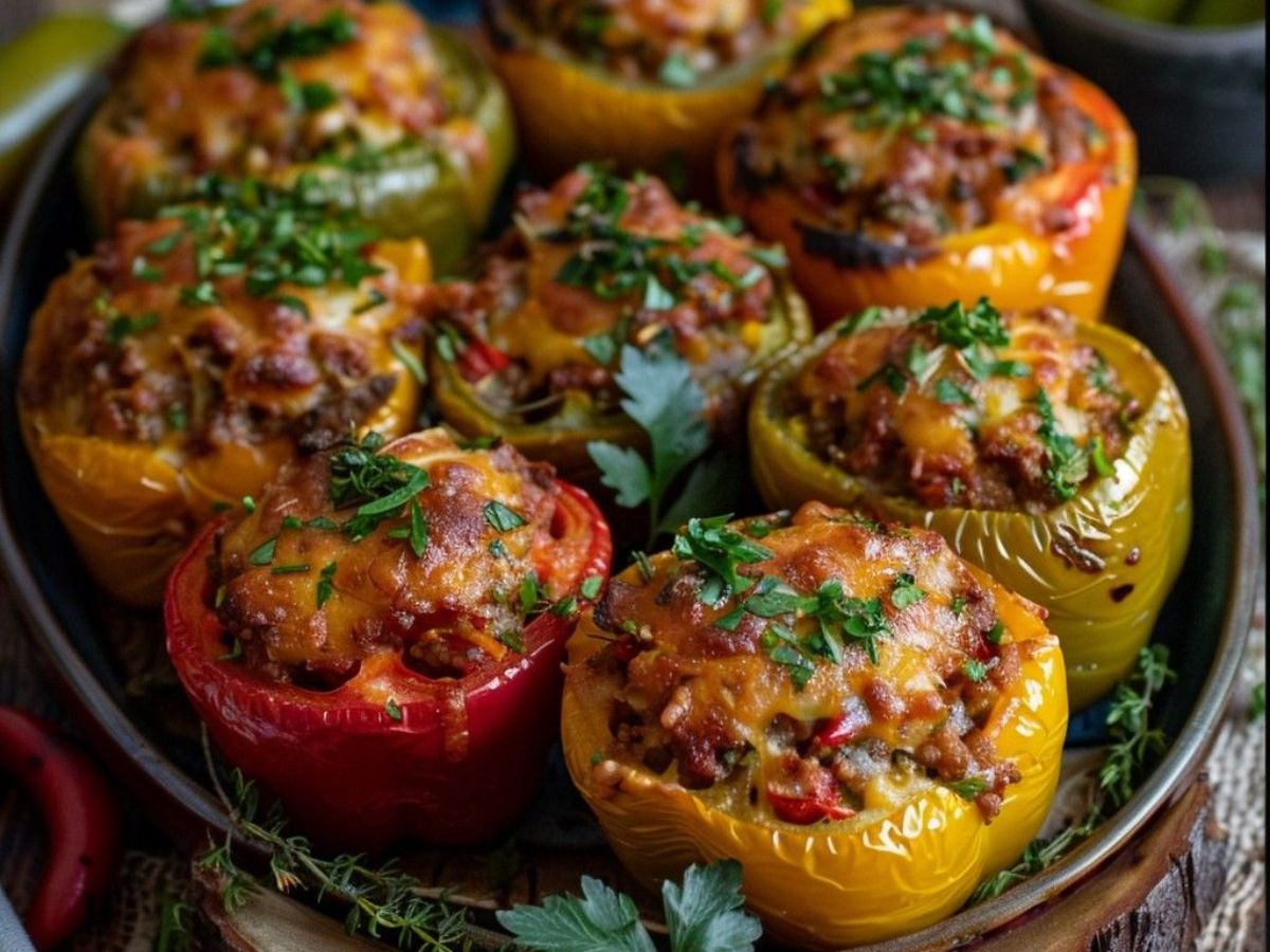 Potato Stuffed Capsicum