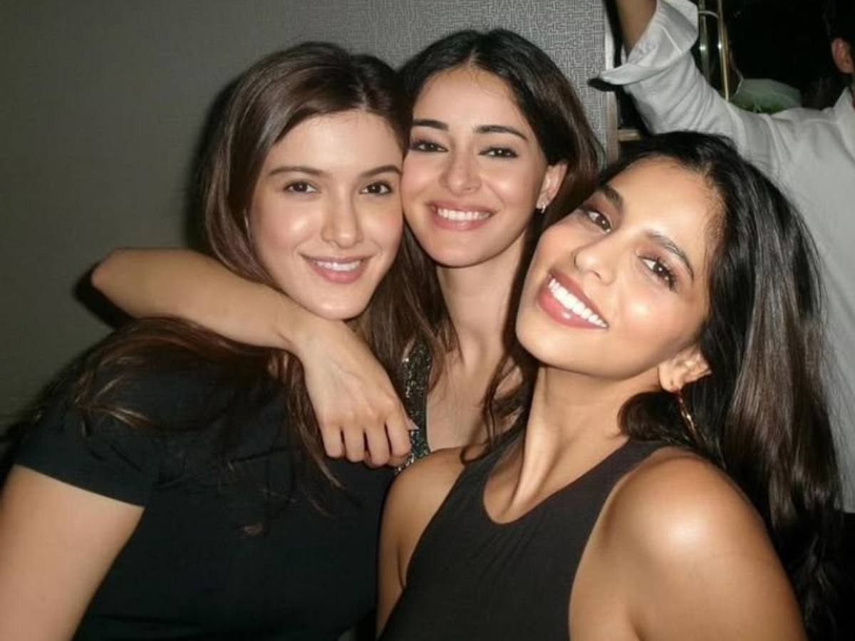 Ananya Panday, Suhana Khan, and Shanaya Kapoor