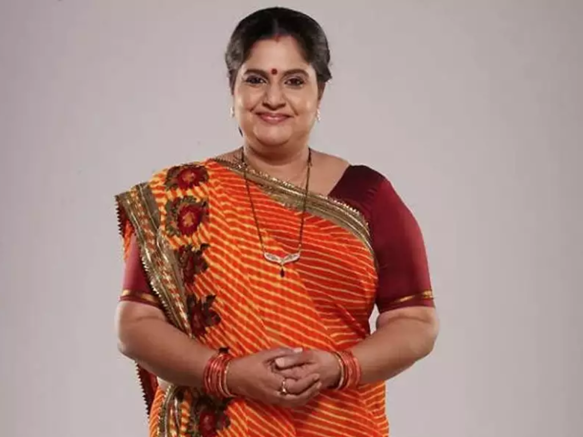 Vandana Pathak during an interview discussing the need for creative storytelling on Indian television.