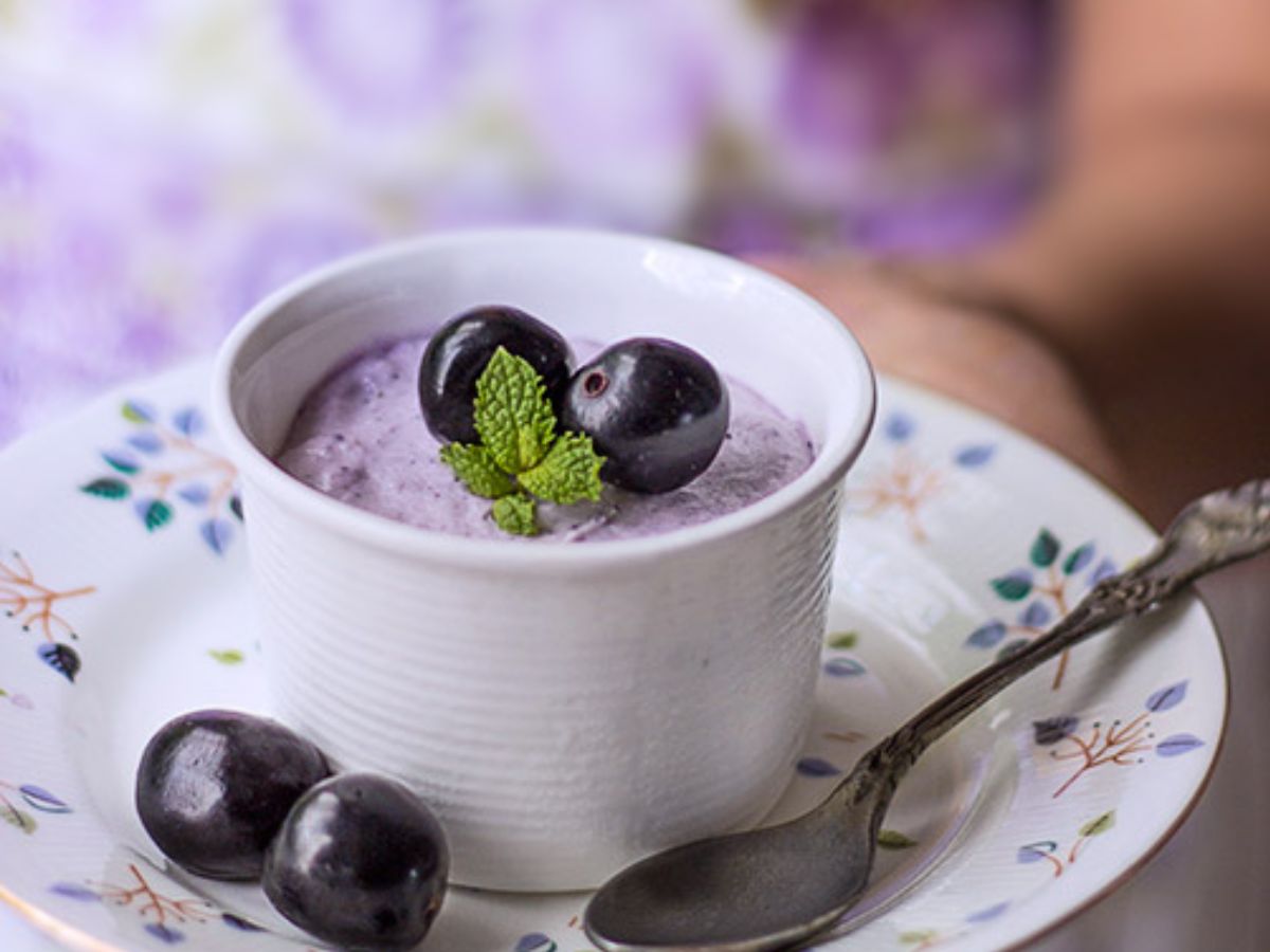 Jamun Mousse Dessert