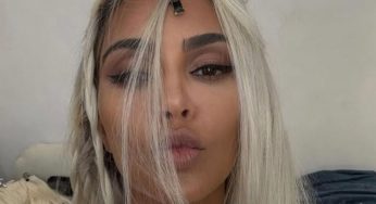Kim Kardashian Teases ‘Blonde’ In Selfie, Is A Bold New Makeover About To Drop?