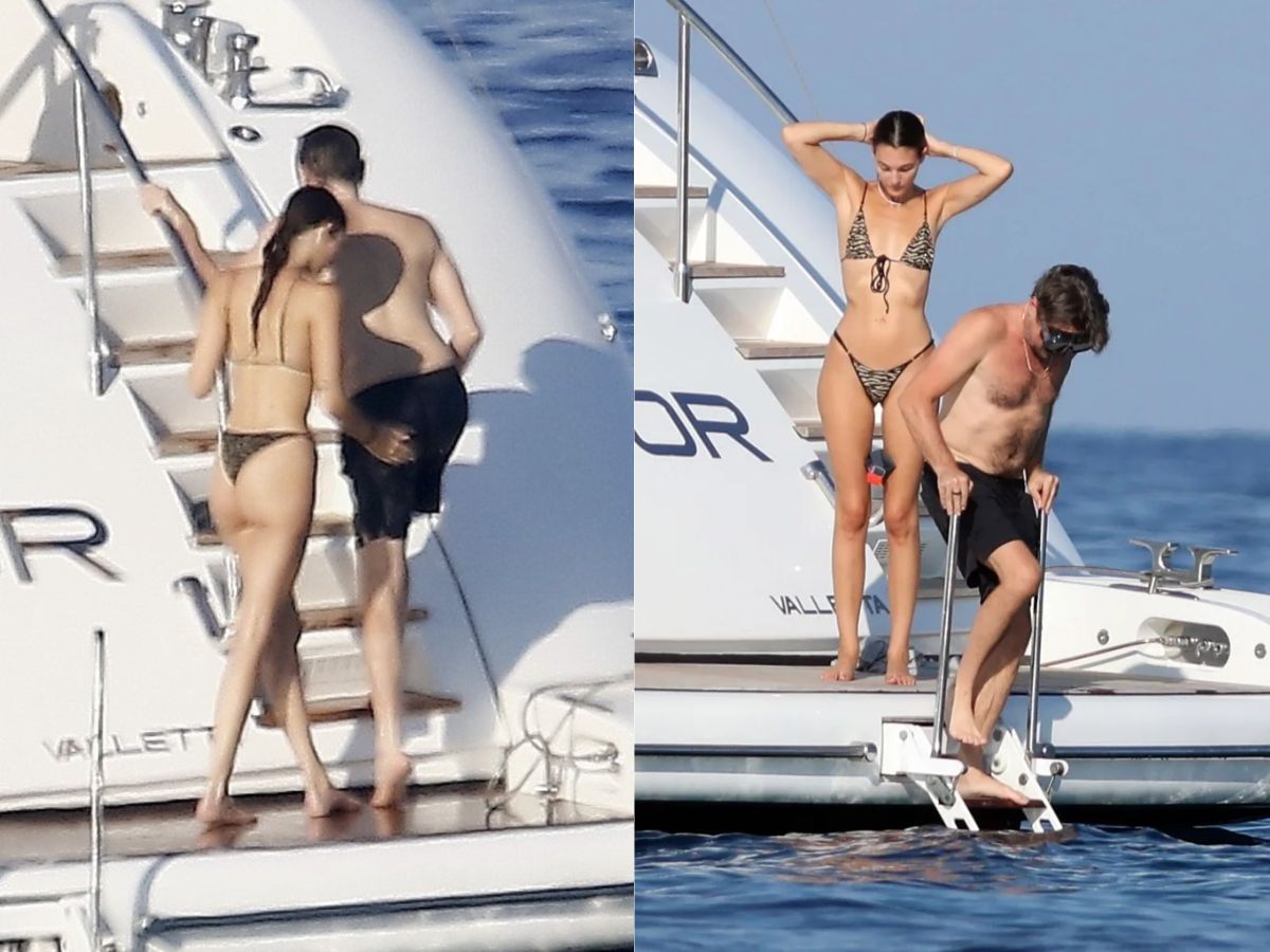 Entertainment News- Vittoria Ceretti Spanks Leonardo DiCaprio in Playful PDA on Mediterranean Yacht