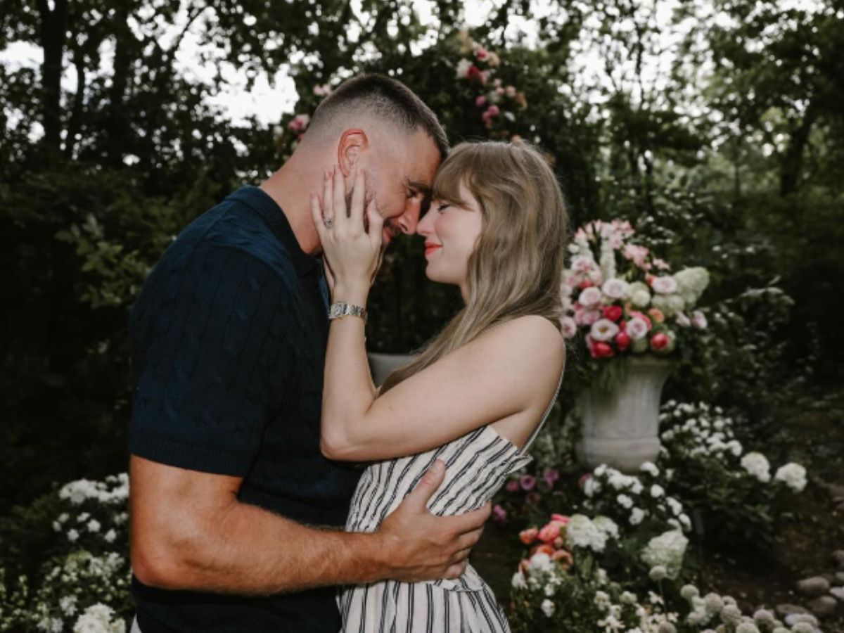 Taylor Swift and Travis Kelce are officially engaged (Photo: Instagram)