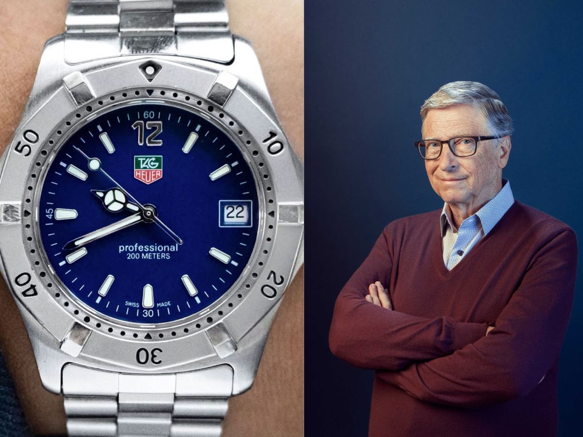 top-7-luxury-watches-owned-by-billionaires-patek-philippe-richard-mille-rolex-more Bill Gates - Tag Heuer Professional 2000