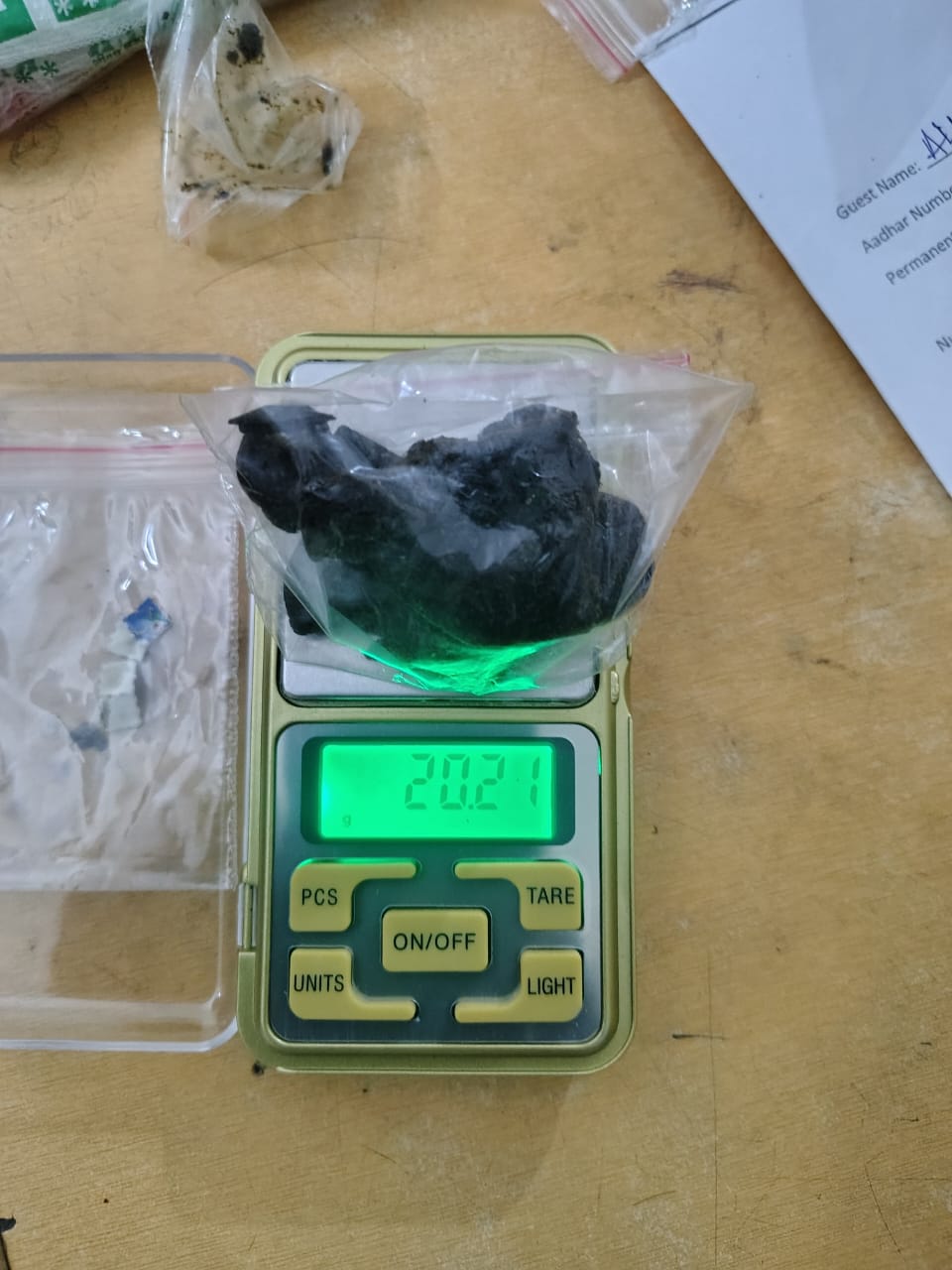 Six IT employees were caught with LSD, hashish, and imported liquor at a Chevella farmhouse during a birthday party.