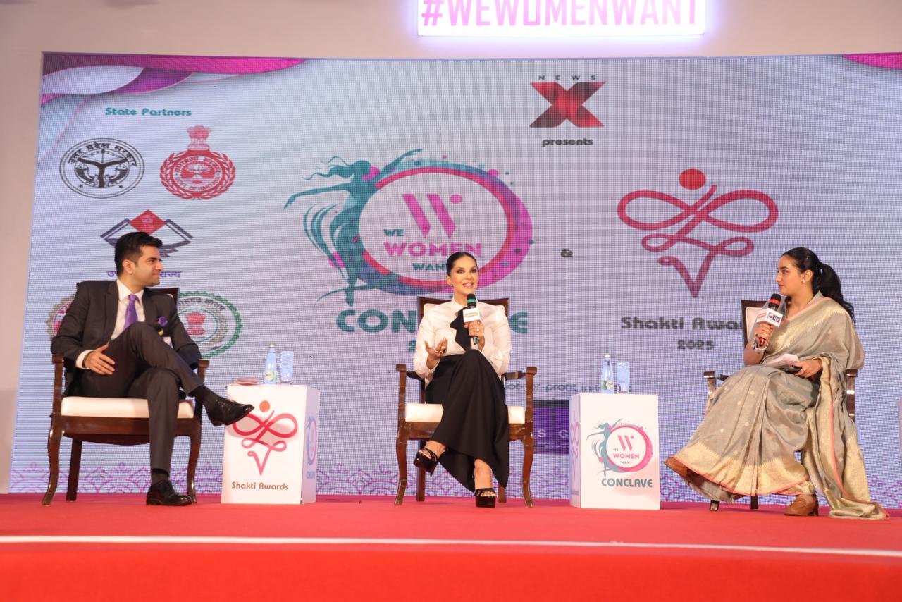 Sunny Leone Opens Up On Motherhood, Adoption & Surrogacy: ‘That’s My Baby Girl’ | We Women Want Conclave 2025