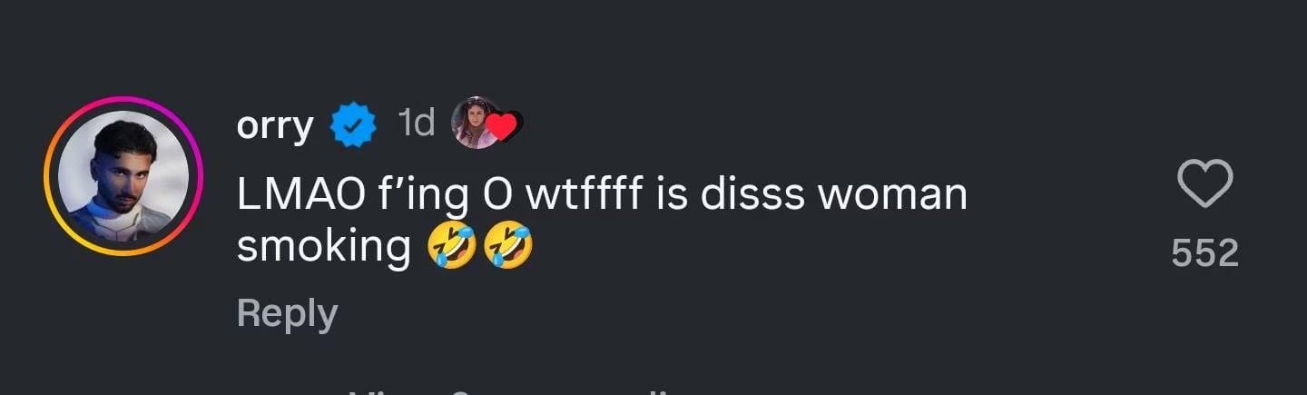 orry-roasts-mrunal-thakur-over-old-bipasha-basu-comment-internet-joins-in Orry's reaction to Mrunal Thakur's old video