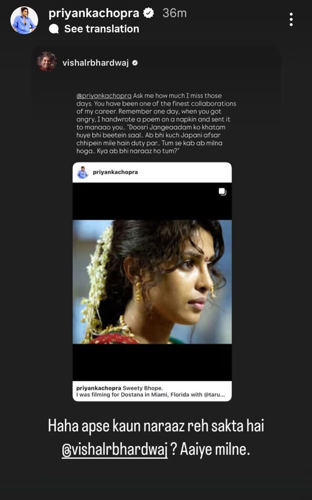 Vishal Bhardwaj Recalls Priyanka Chopra Being Upset During Kaminey Shoot