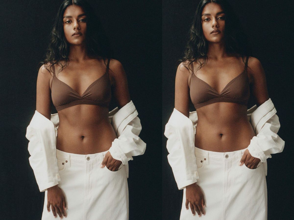 Bra with White Denims