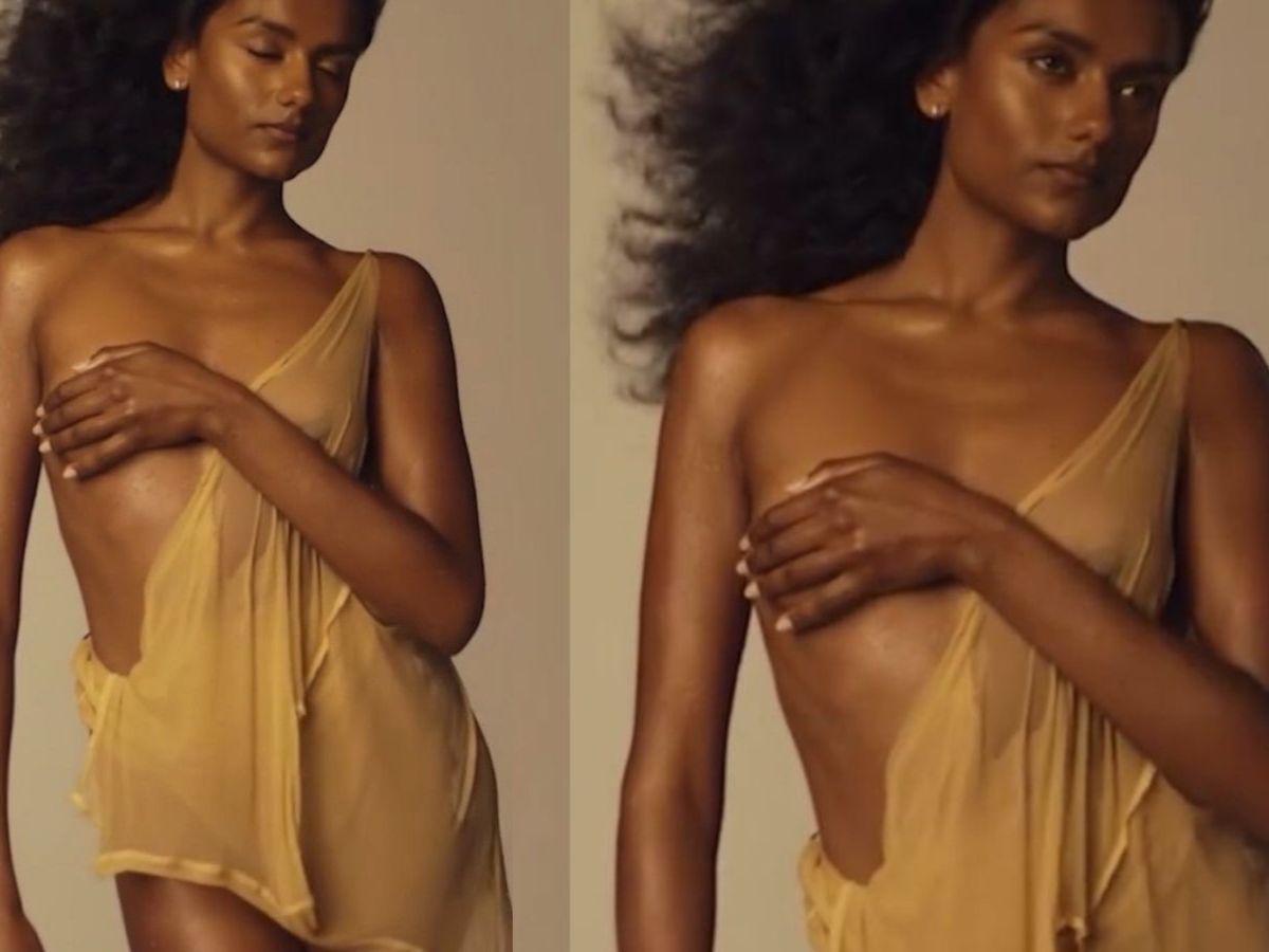 Yellow Sheer Cloth look