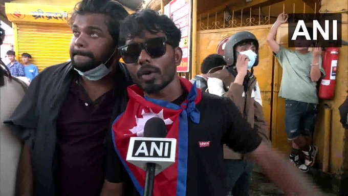 "Police are firing on the people, anti-corruption protests being suppressed," says Kathmandu protester