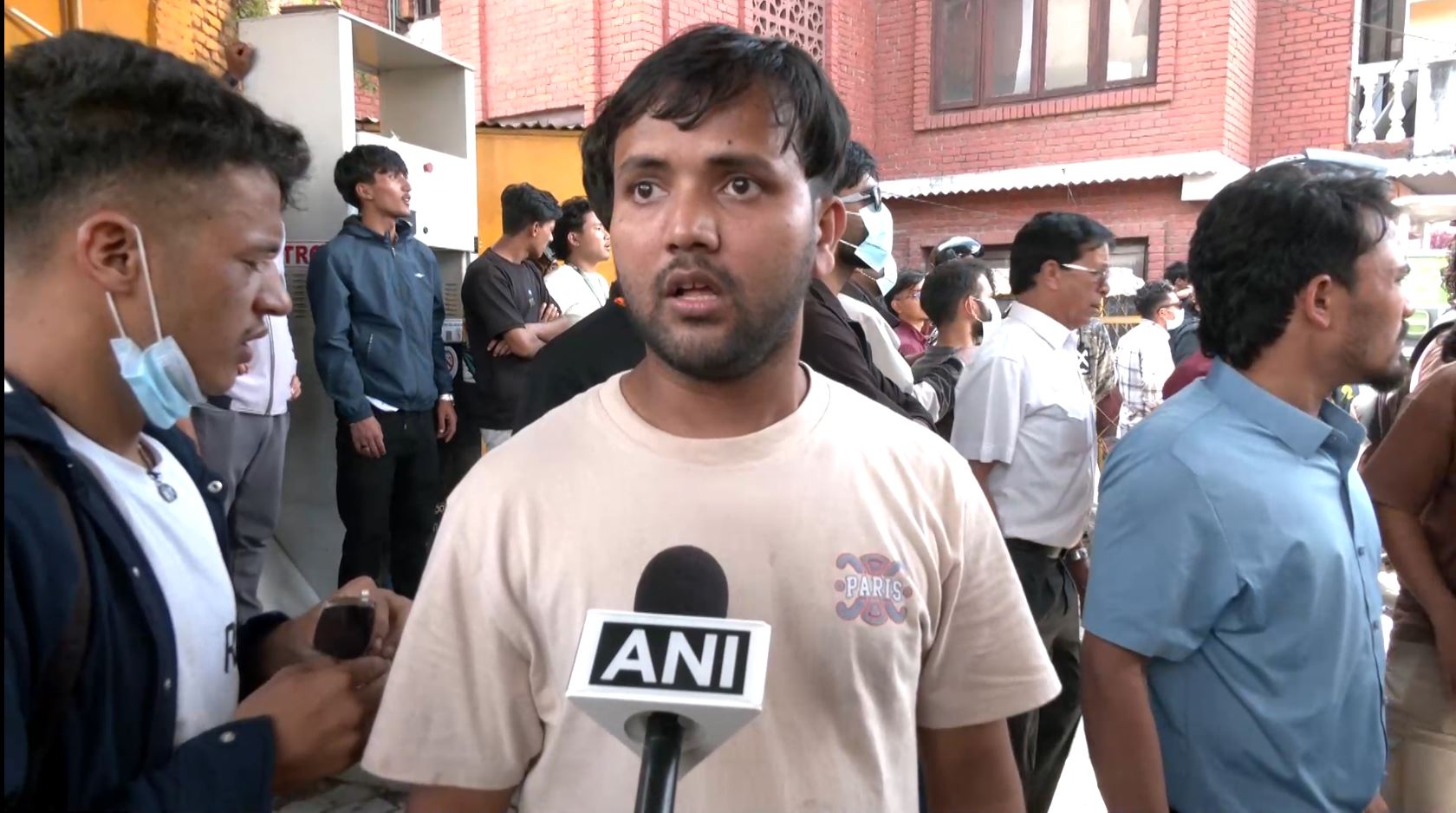 "Police are firing on the people, anti-corruption protests being suppressed," says Kathmandu protester