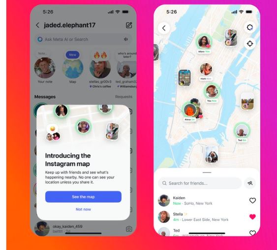 Instagram rolls out new 'Repost', 'Interactive Map', and 'Friend Tab' features