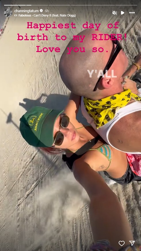 Channing Tatum celebrates girlfriend Inka Williams' birthday with adorable beach day pics, check out