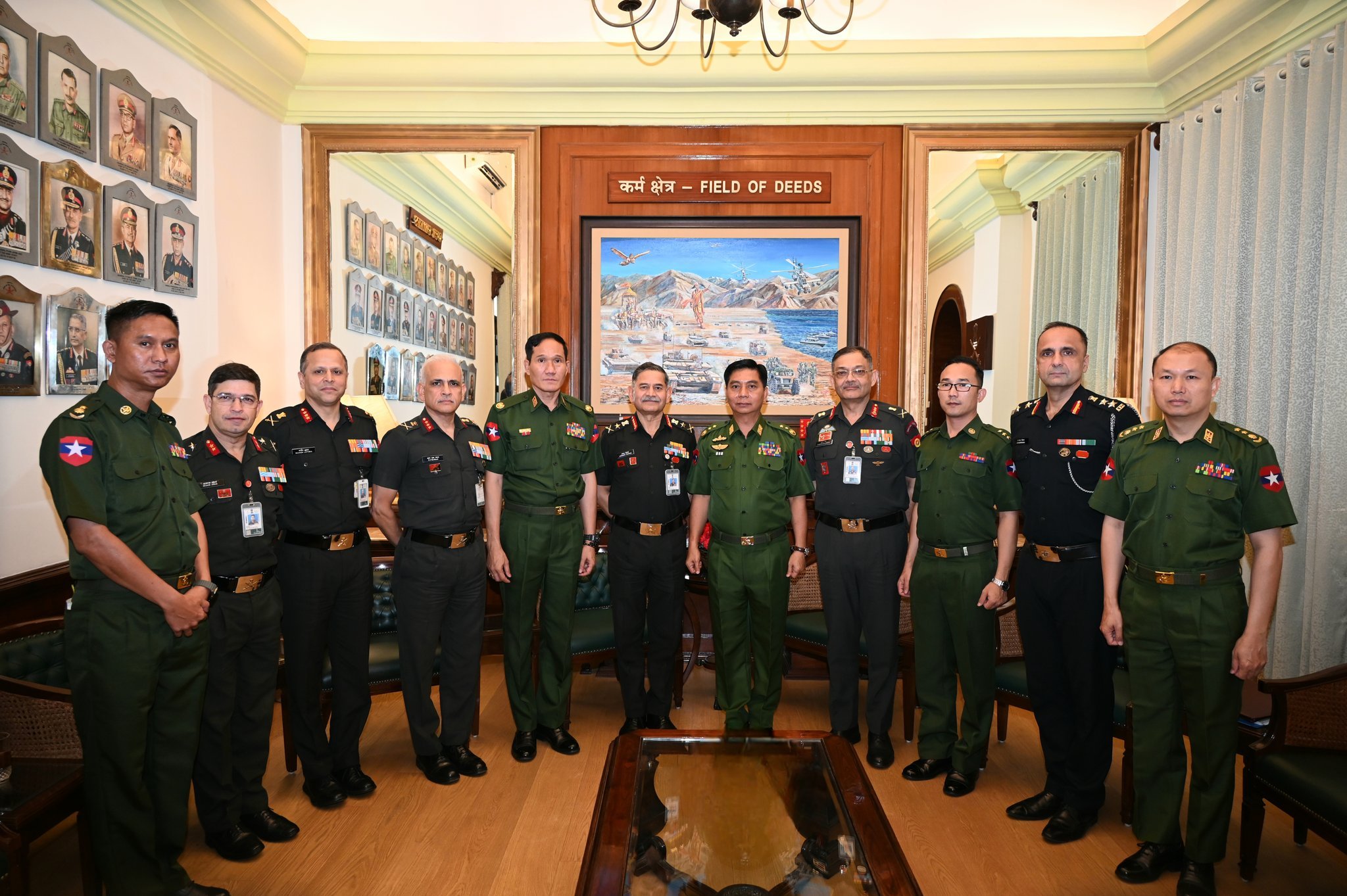 Upendra Dwivedi meets Myanmar Army Commander, discusses ways to adavance bilateral defence cooperation