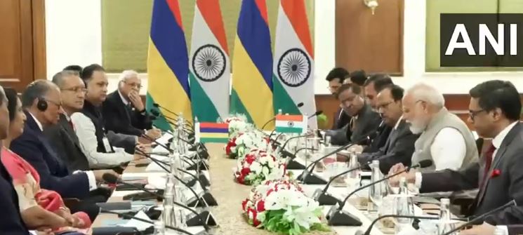 "Not just partners, we are family": PM Modi holds bilateral talks with Mauritius PM Ramgoolam
