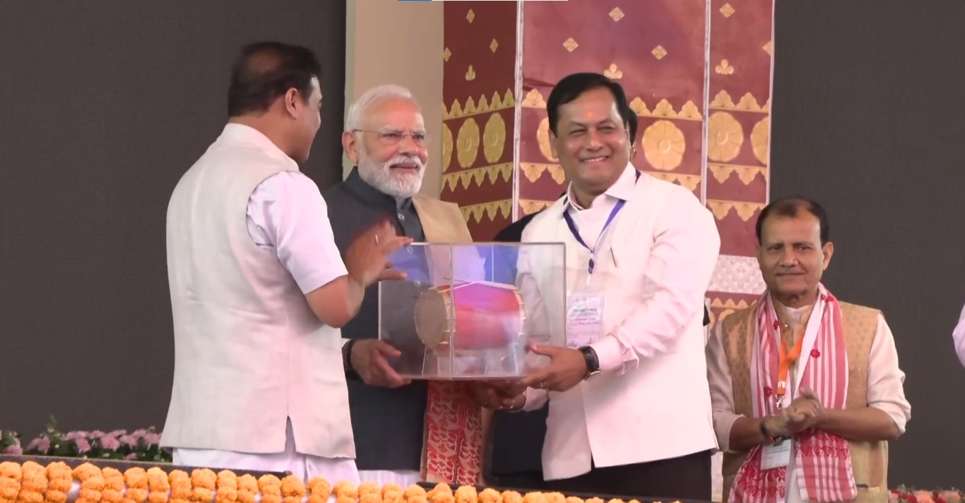 "Filled with immense enthusiasm and affection": PM Narendra Modi shares visuals from "productive" Assam visit