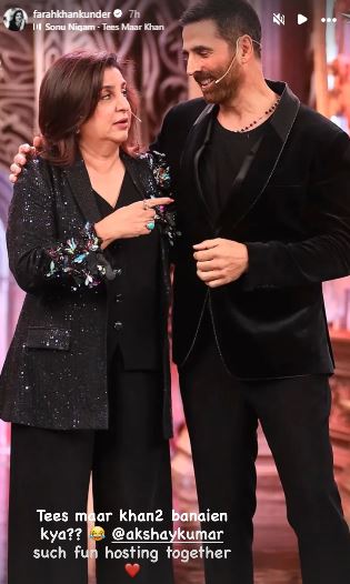 Farah Khan teases Akshay Kumar over 'Tees Maar Khan 2', actor jokes 'Himesh Reshammiya buys tickets for her'