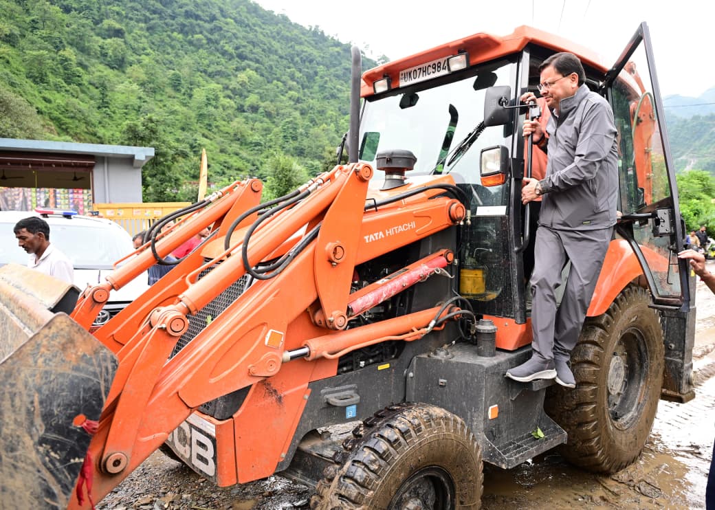 Heavy rain in Uttarakhand: CM Dhami inspects severely affected Maldevta, Kesarwala areas in Dehradun