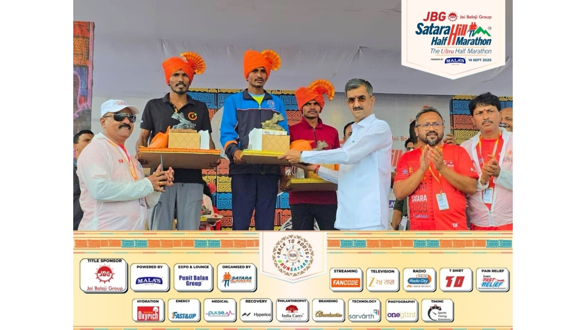 JBG Satara Hill Half Marathon 2025: A Rain-Soaked And Record-Breaking Celebration of Running