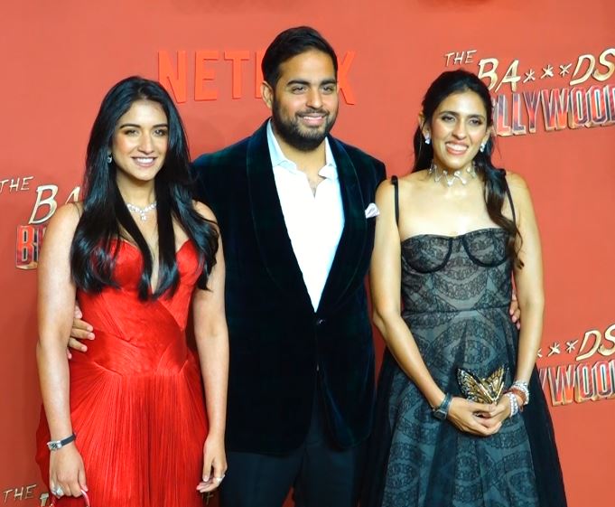 Mukesh Ambani, Nita Ambani grace 'The Ba***ds of Bollywood' premiere; Akash-Shloka, Radhika Merchant join in