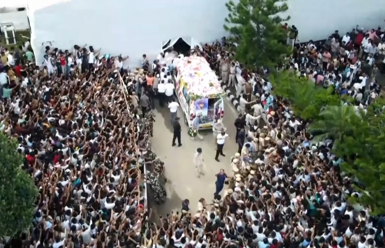 Zubeen Garg demise: Thousands of fans gather at Arjun Bhogeswar Baruah Sports Complex to catch last glimpse of Assam's music icon