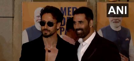 Akshay Kumar, Raveena Tandon, Tiger Shroff attend screening of 'Mera Desh Pehle: The Untold Story Of Shri Narendra Modi'