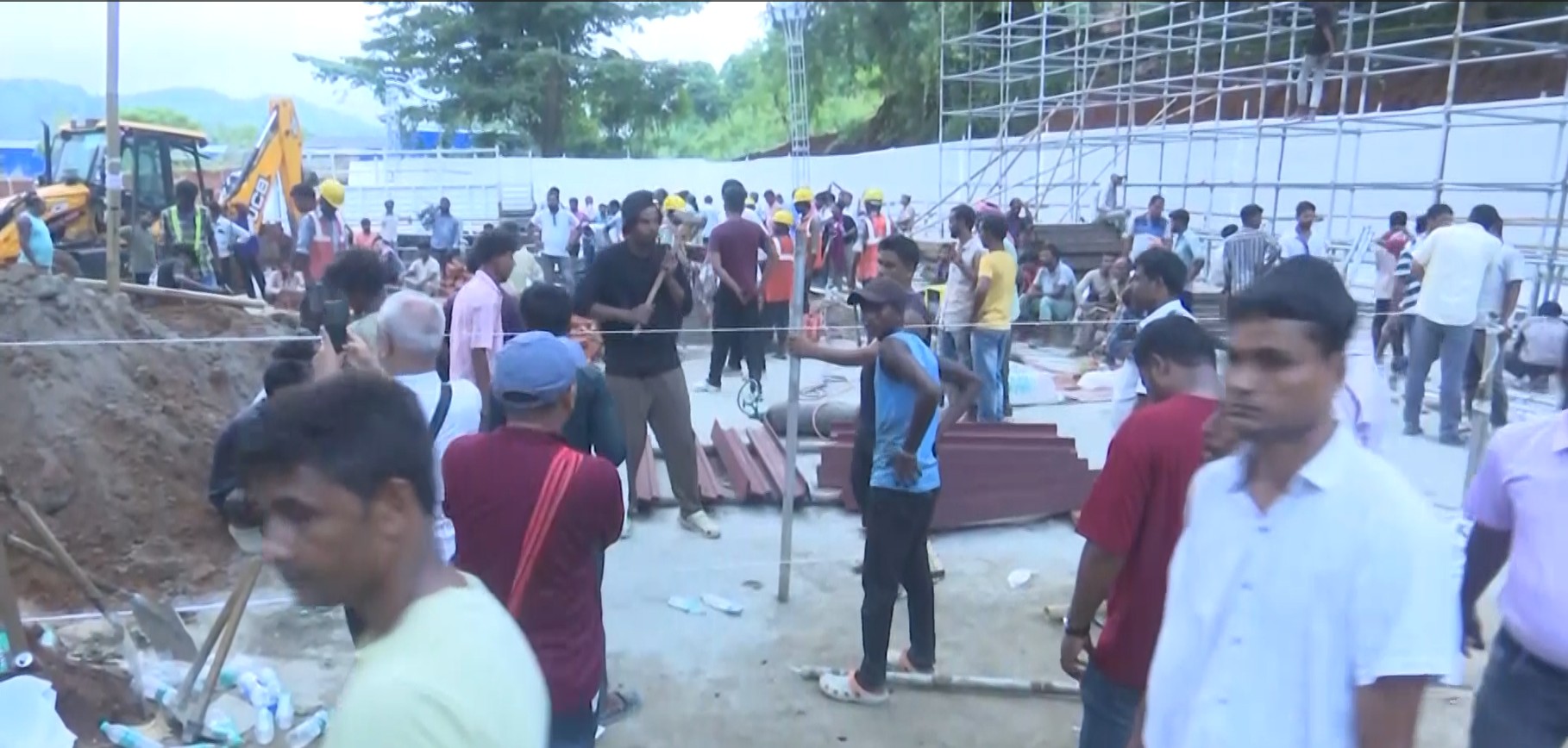 Preparations underway at Kamarkuchi village for last rites of singer Zubeen Garg