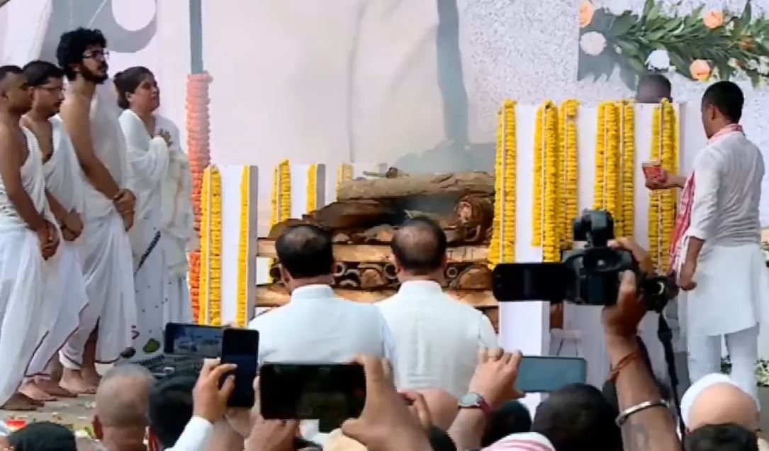Zubeen Garg cremated with full state honours in Assam