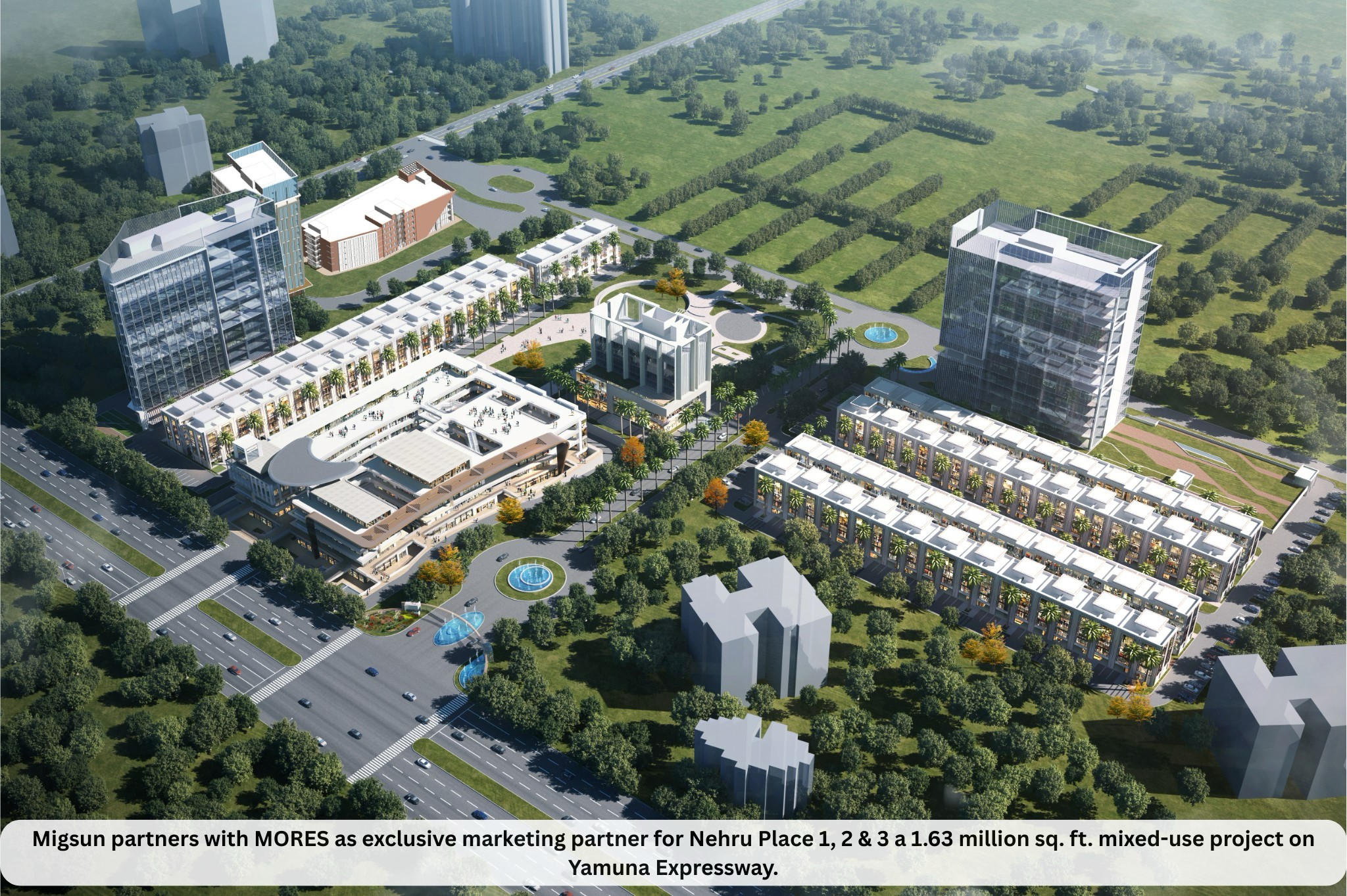 Migsun and MORES Forge Landmark Alliance for Nehru Place 1, 2 & 3