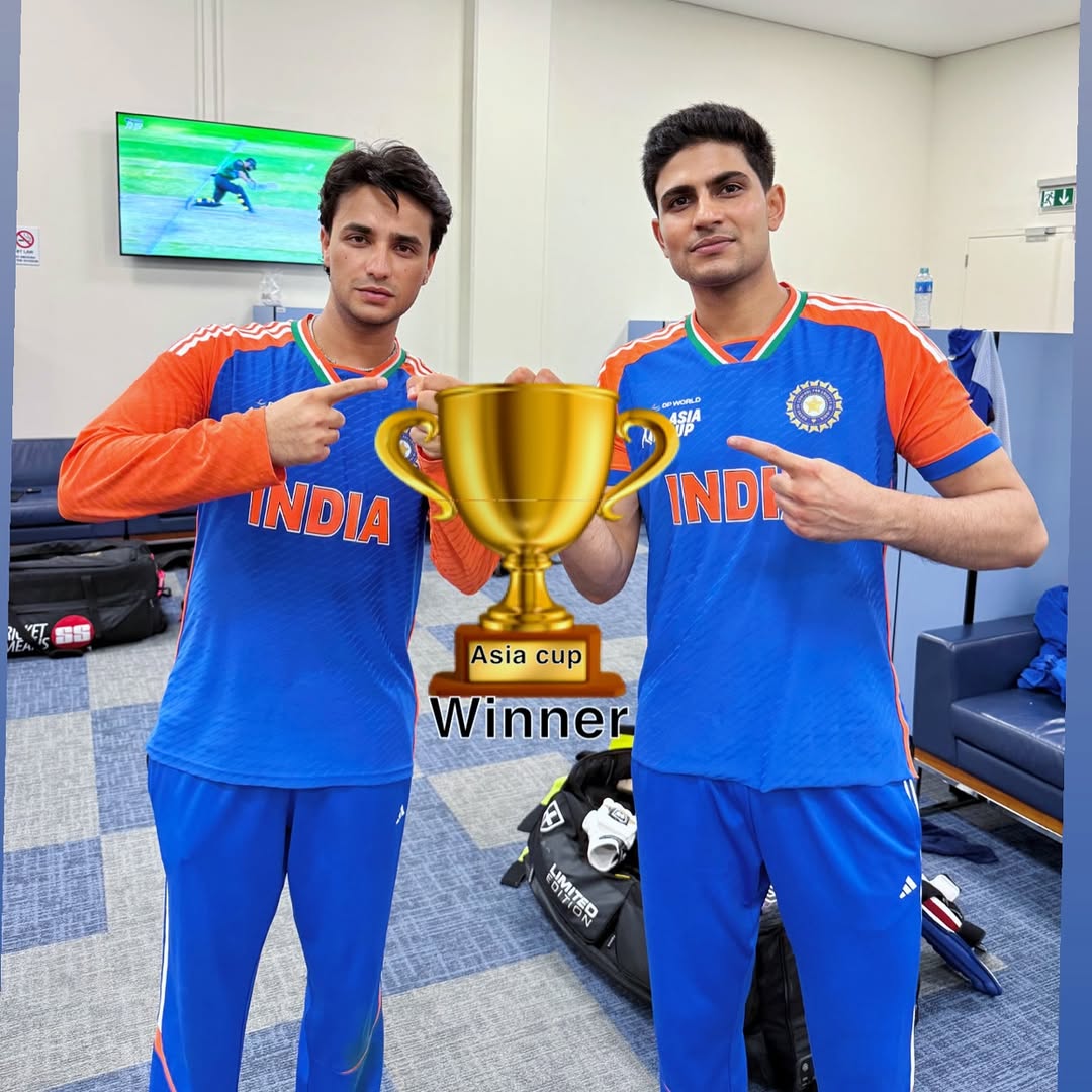 From mimicking Abrar's celebration to posting pictures with fake trophy: Here's how India players reacted to Asia Cup win