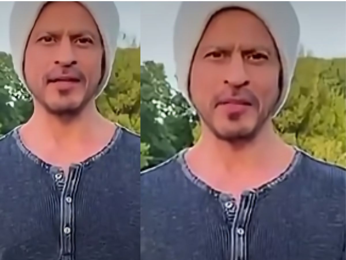 Shah Rukh Khan wishing Narendra Modi