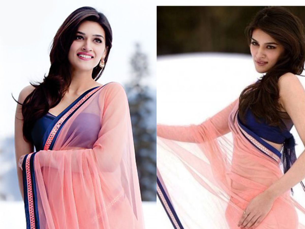 Kriti Sanon Saree From Heropanti
