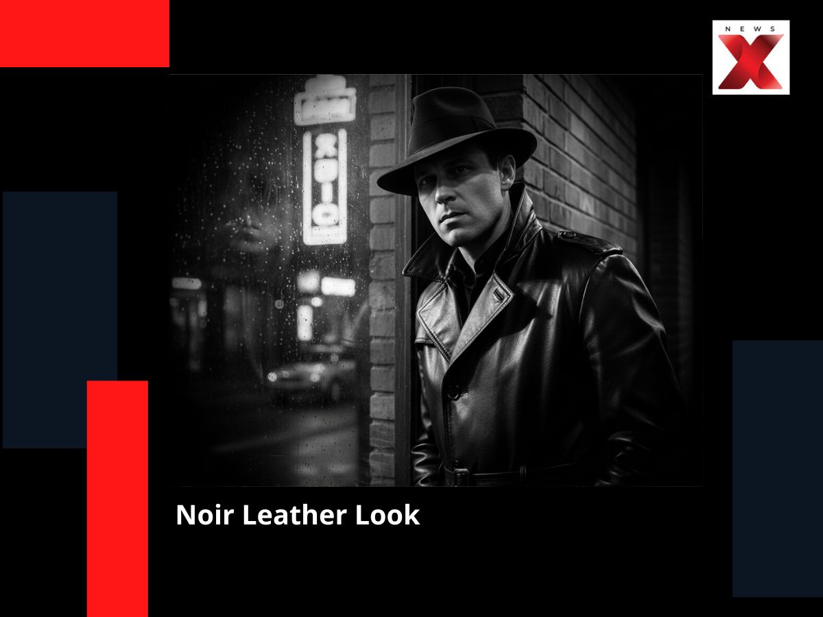Noir Leather Look