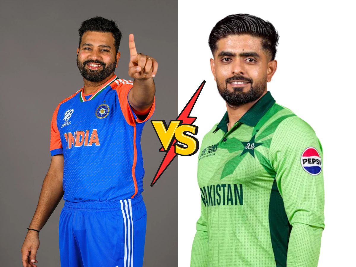 Rohit Sharma (India) vs. Babar Azam (Pakistan)