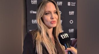 Angelina Jolie at TIFF 2025 for 'Couture' premiere